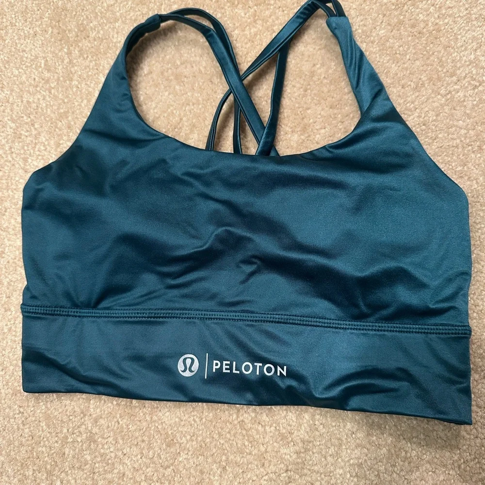 Lululemon Blue Sports Bra Racerback Intimates - Picture 1 of 3